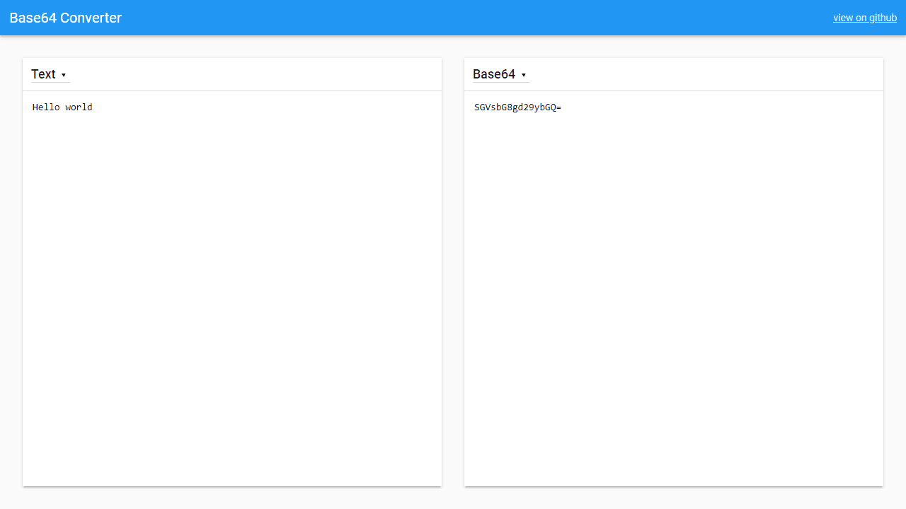 Base64 Encoder screenshot 1