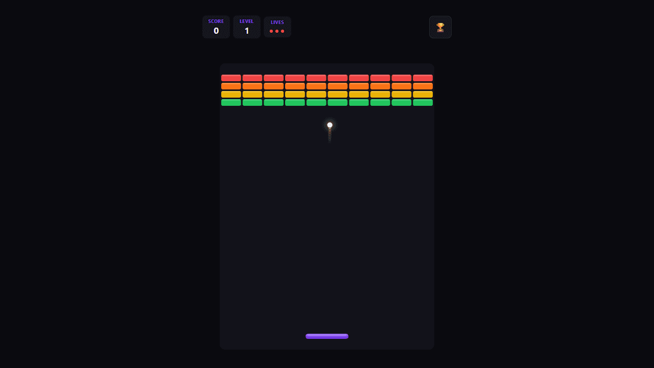 Breakout screenshot 1