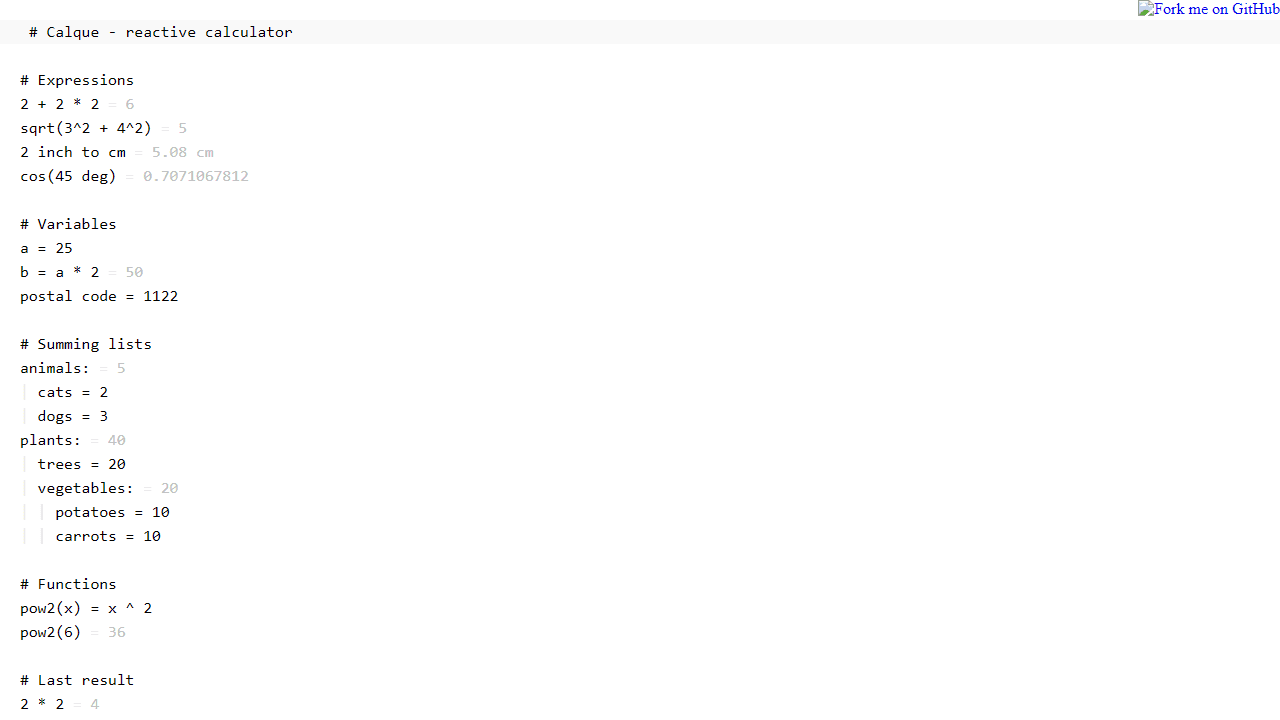 Calque screenshot 1