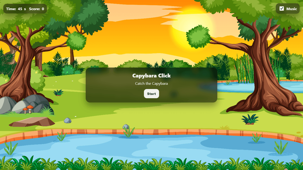 Capybara Catch screenshot 1