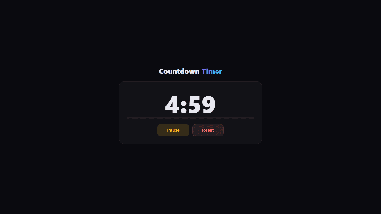 Countdown Timer screenshot 1