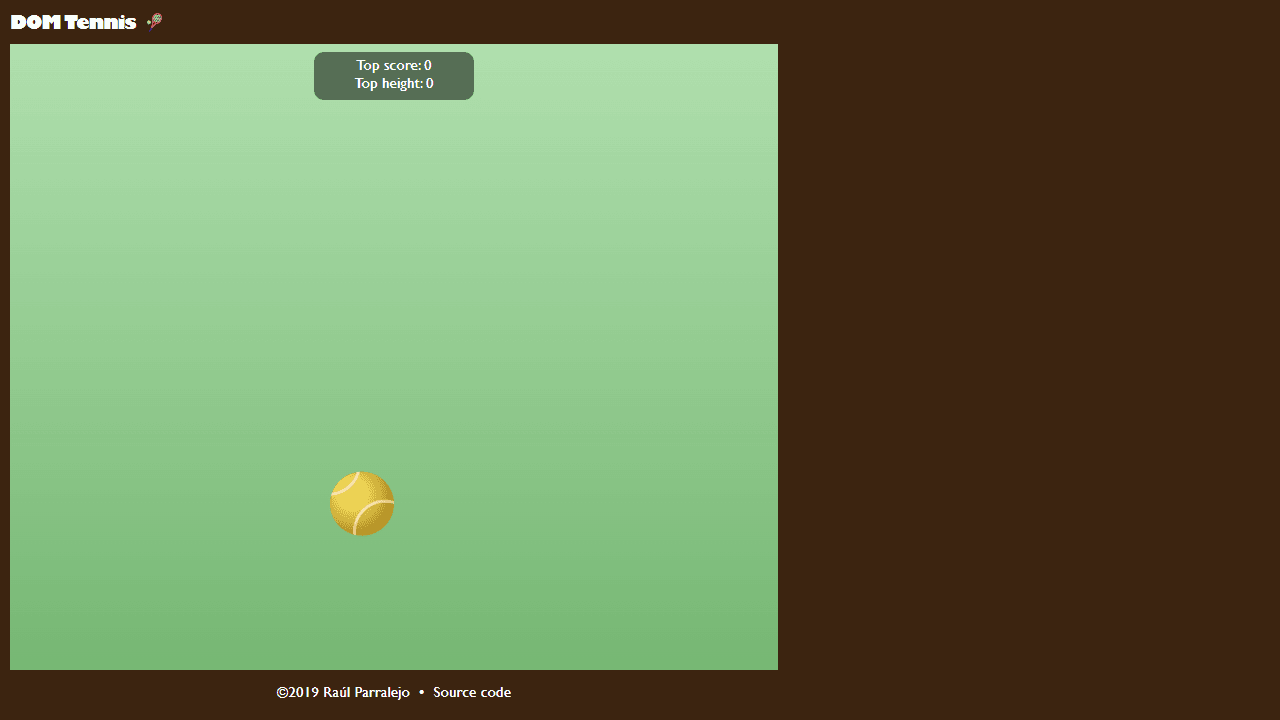 Tennis screenshot 1