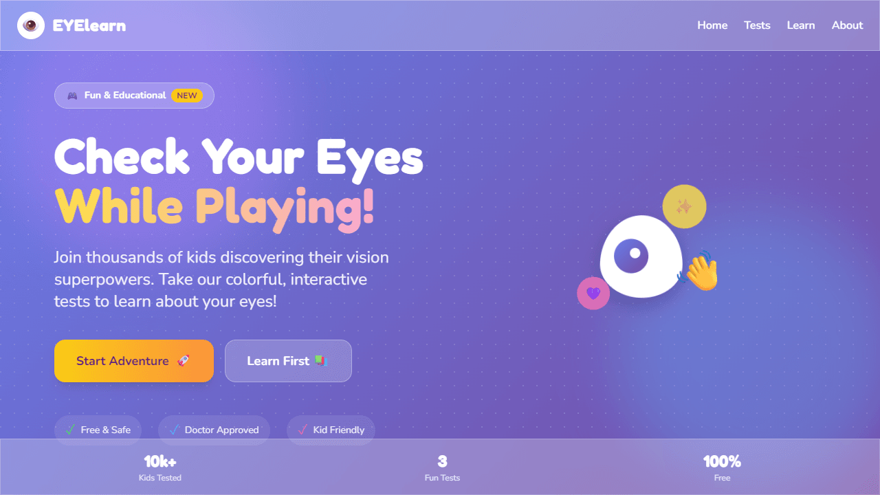 EYElearn screenshot 3