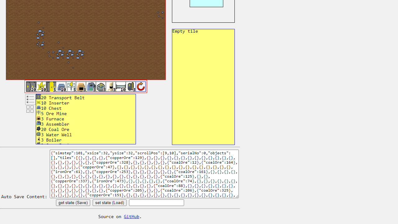 FactorishJS screenshot 3