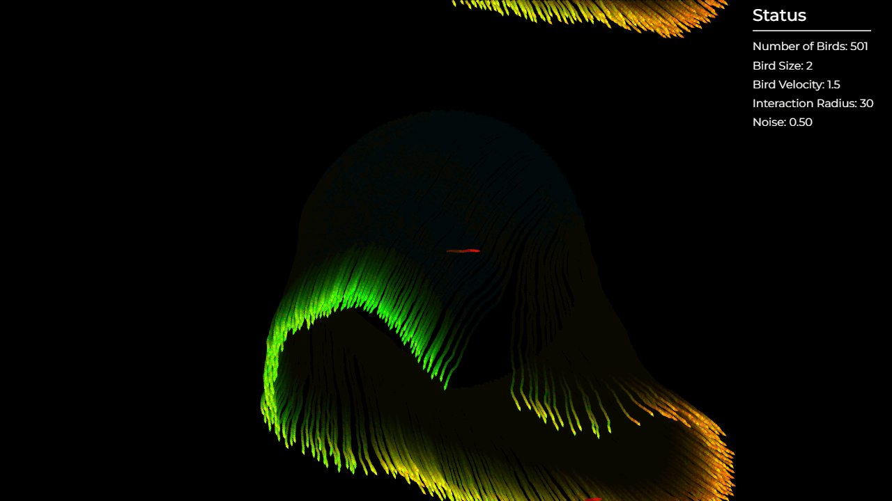 Flocking Boids screenshot 2