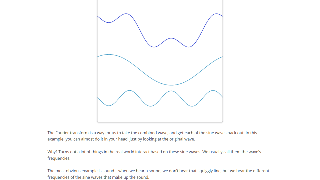 Fourier Transforms screenshot 3