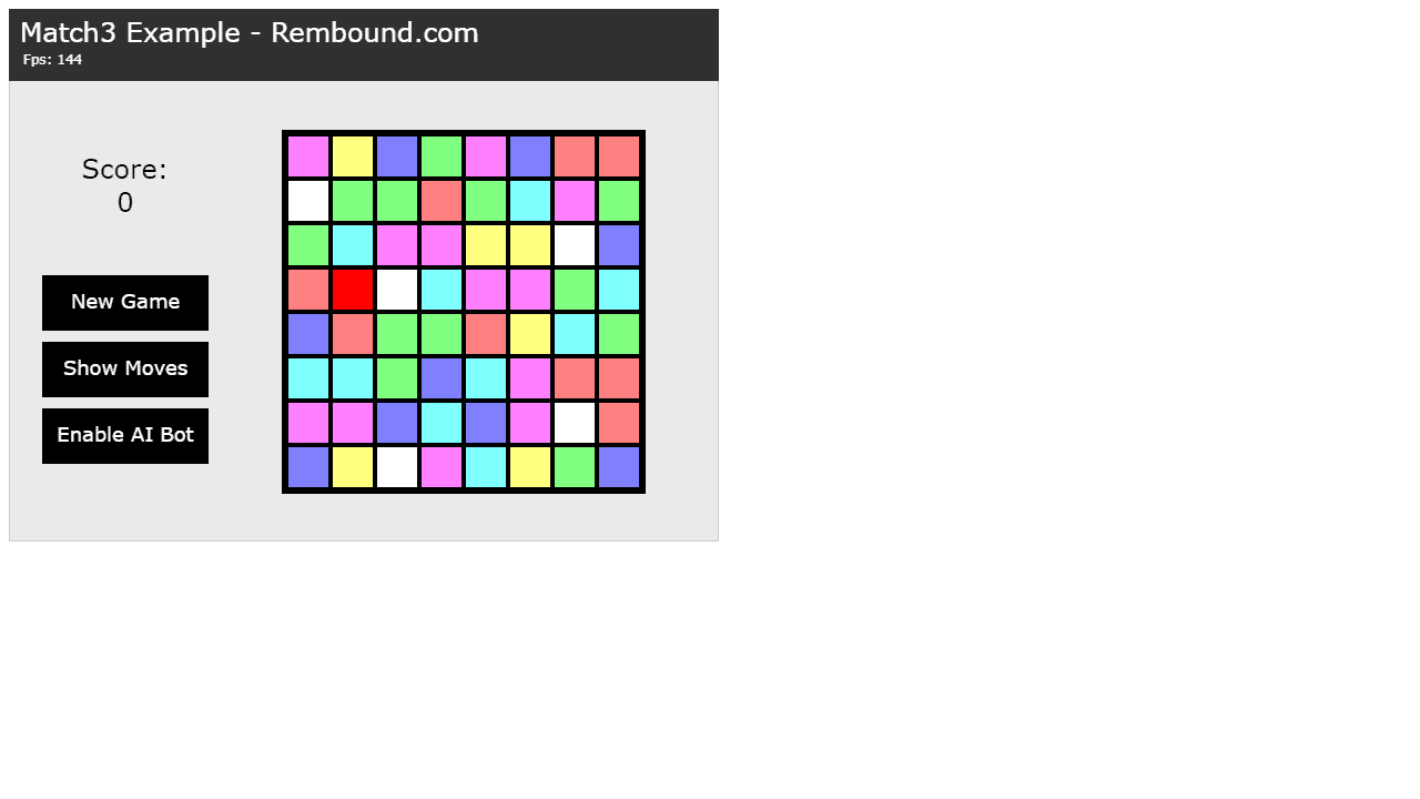 Match-3 Gems screenshot 1