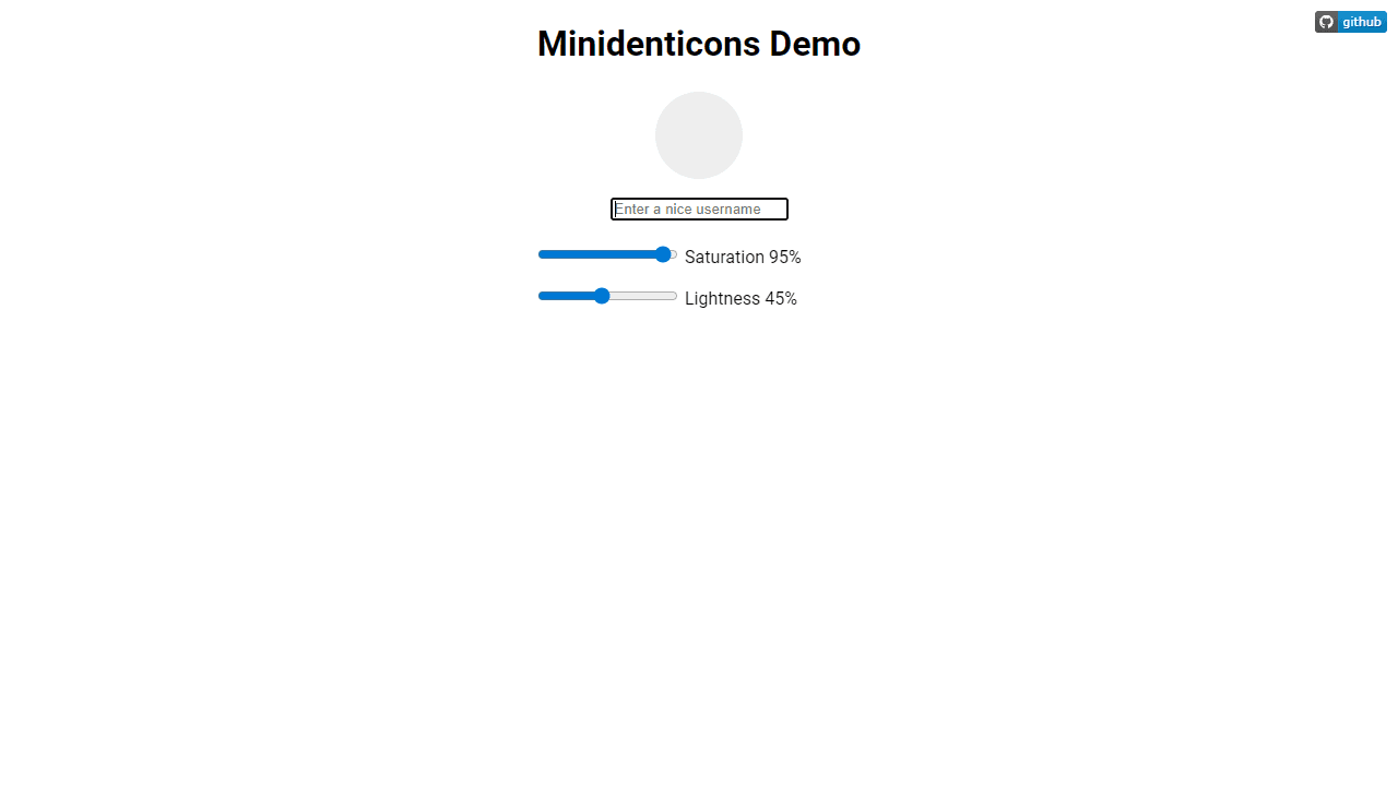 Minidenticons screenshot 1