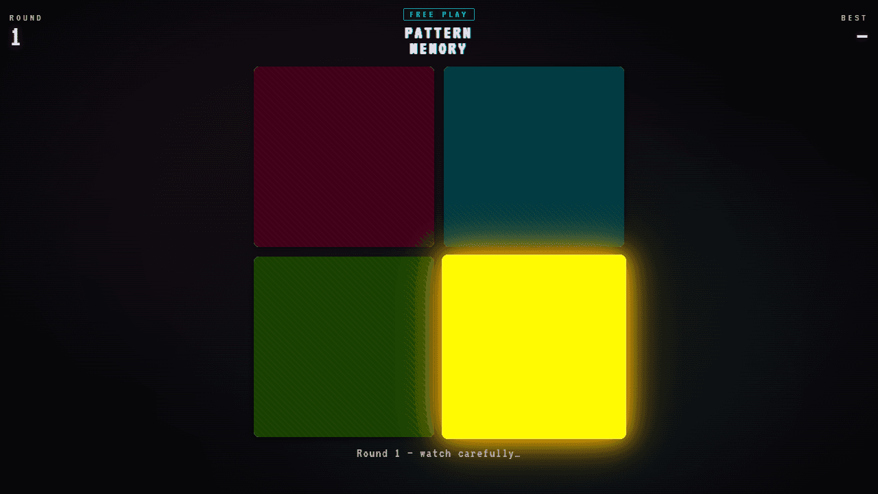 Pattern Memory screenshot 1