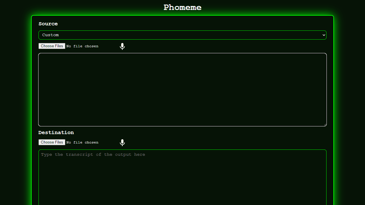 Phomeme screenshot 1