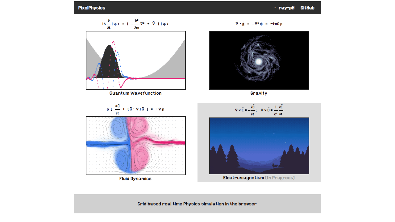 Pixel Physics Simulator screenshot 2