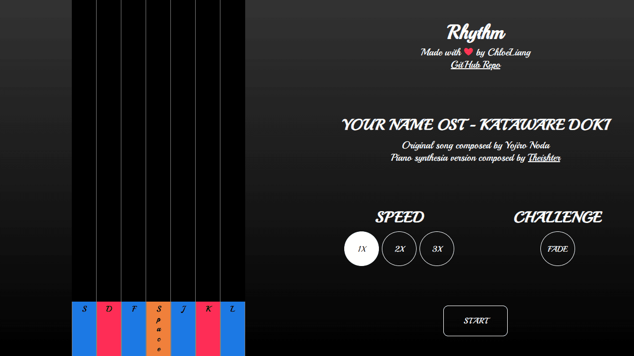 Rhythm Game screenshot 1