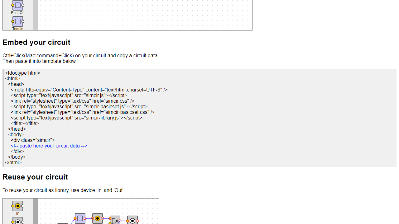 SimcirJS screenshot 2