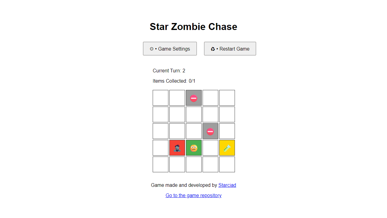 Star Zombie Chase screenshot 1