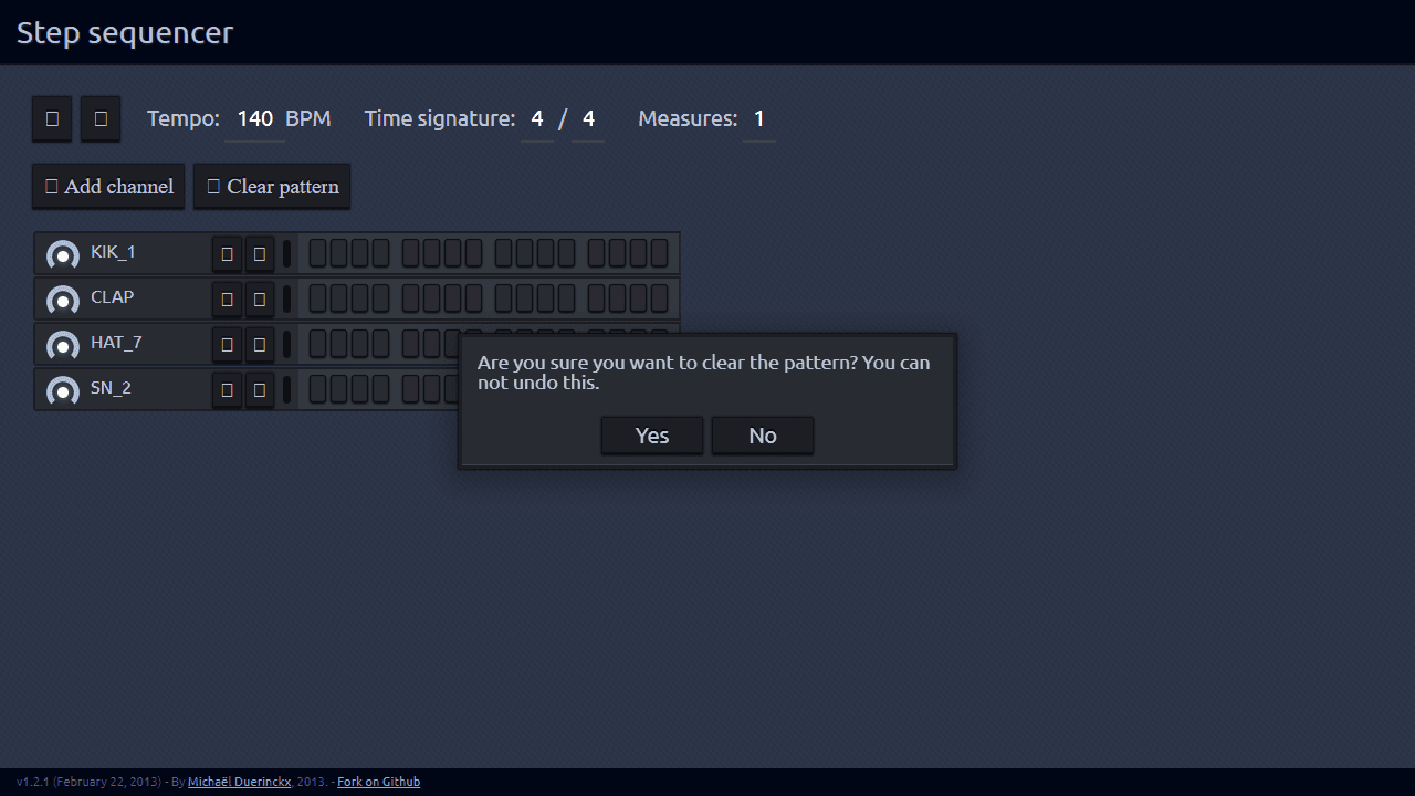 Step Sequencer screenshot 1