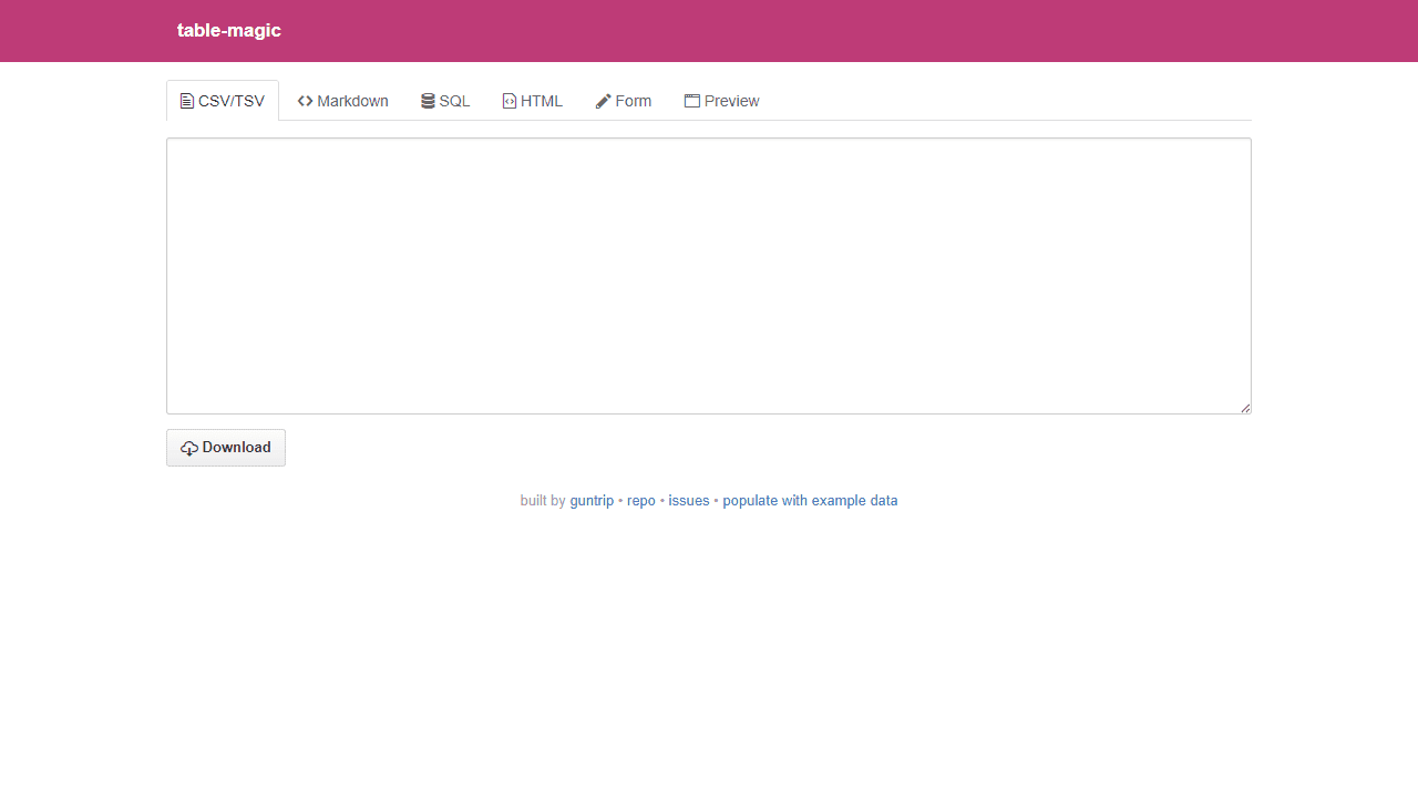 Table Magic screenshot 1