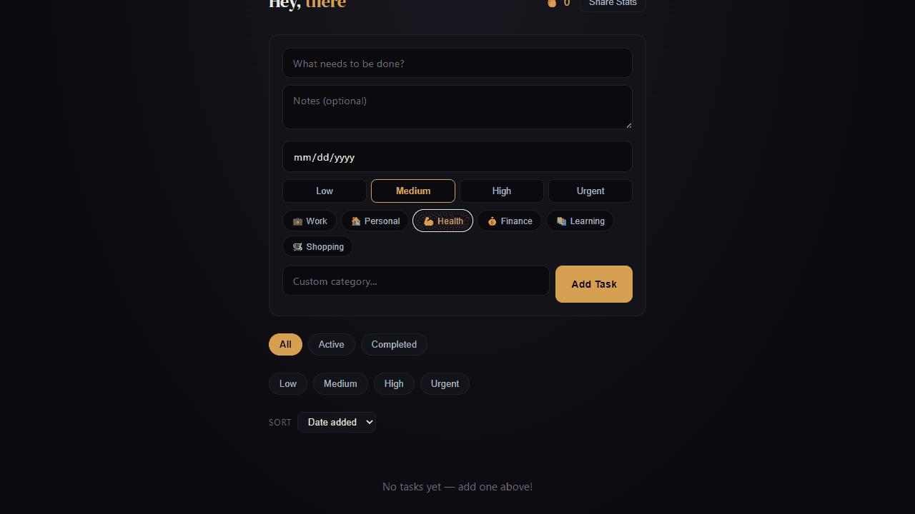 Task Manager screenshot 1