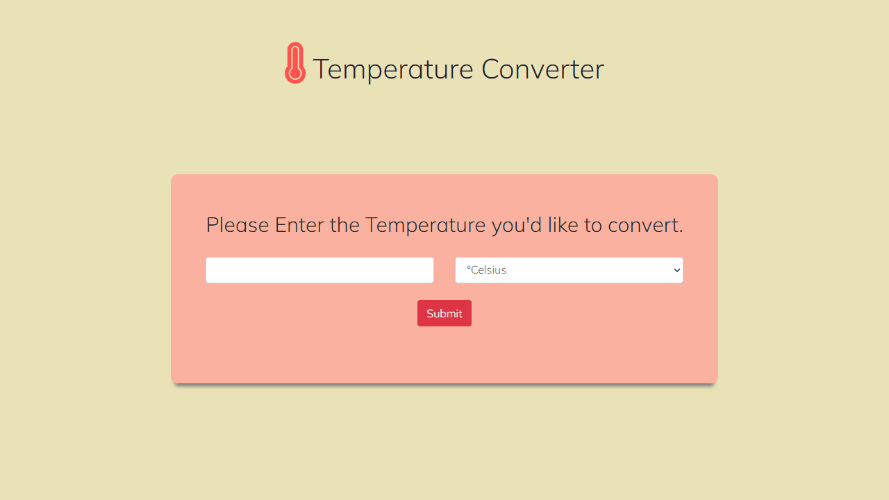 Temperature Converter screenshot 2