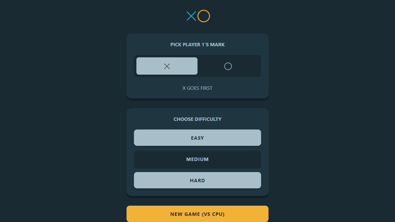 Tic-Tac-Toe screenshot 1