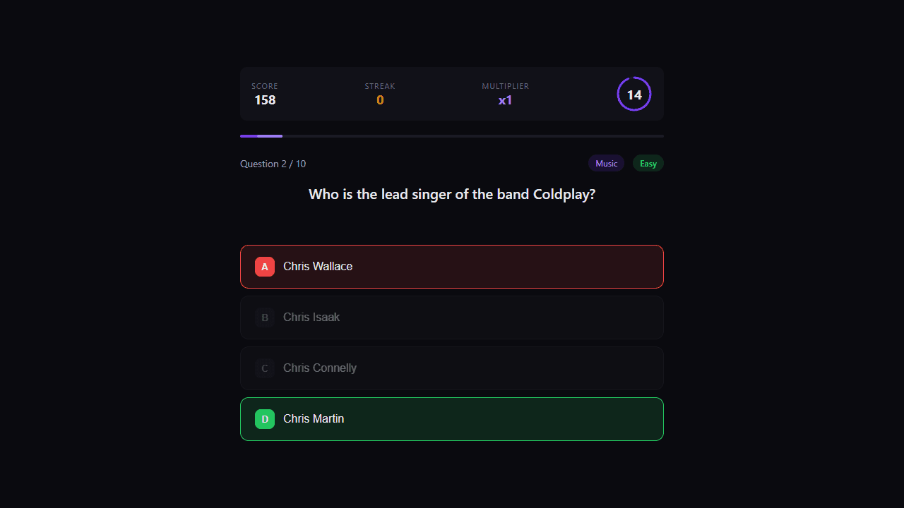 Trivia Arena screenshot 2