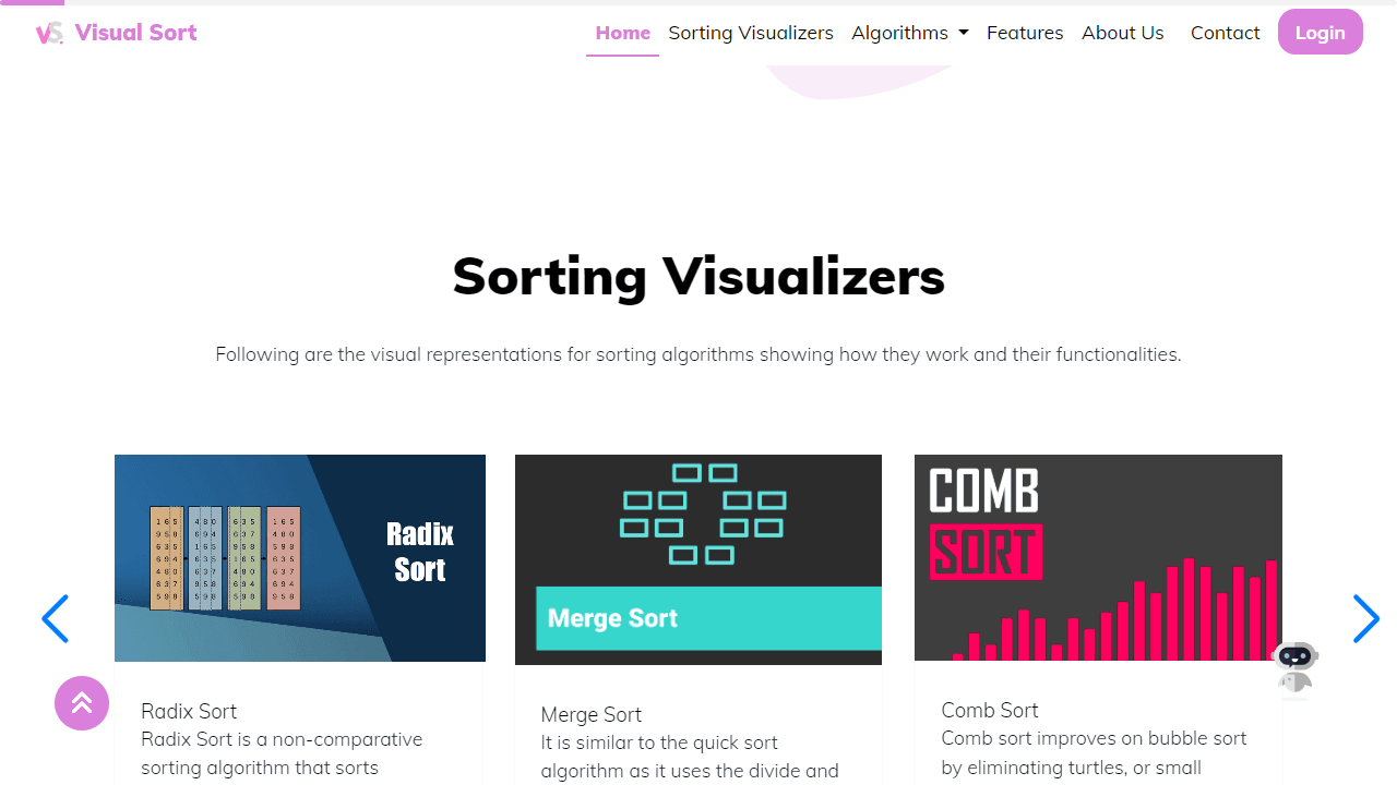 Algorithm Visualizer screenshot 1