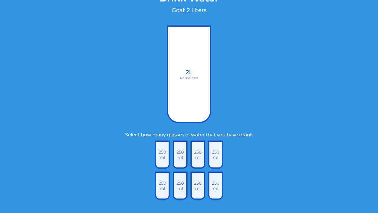 Water Intake Tracker screenshot 2