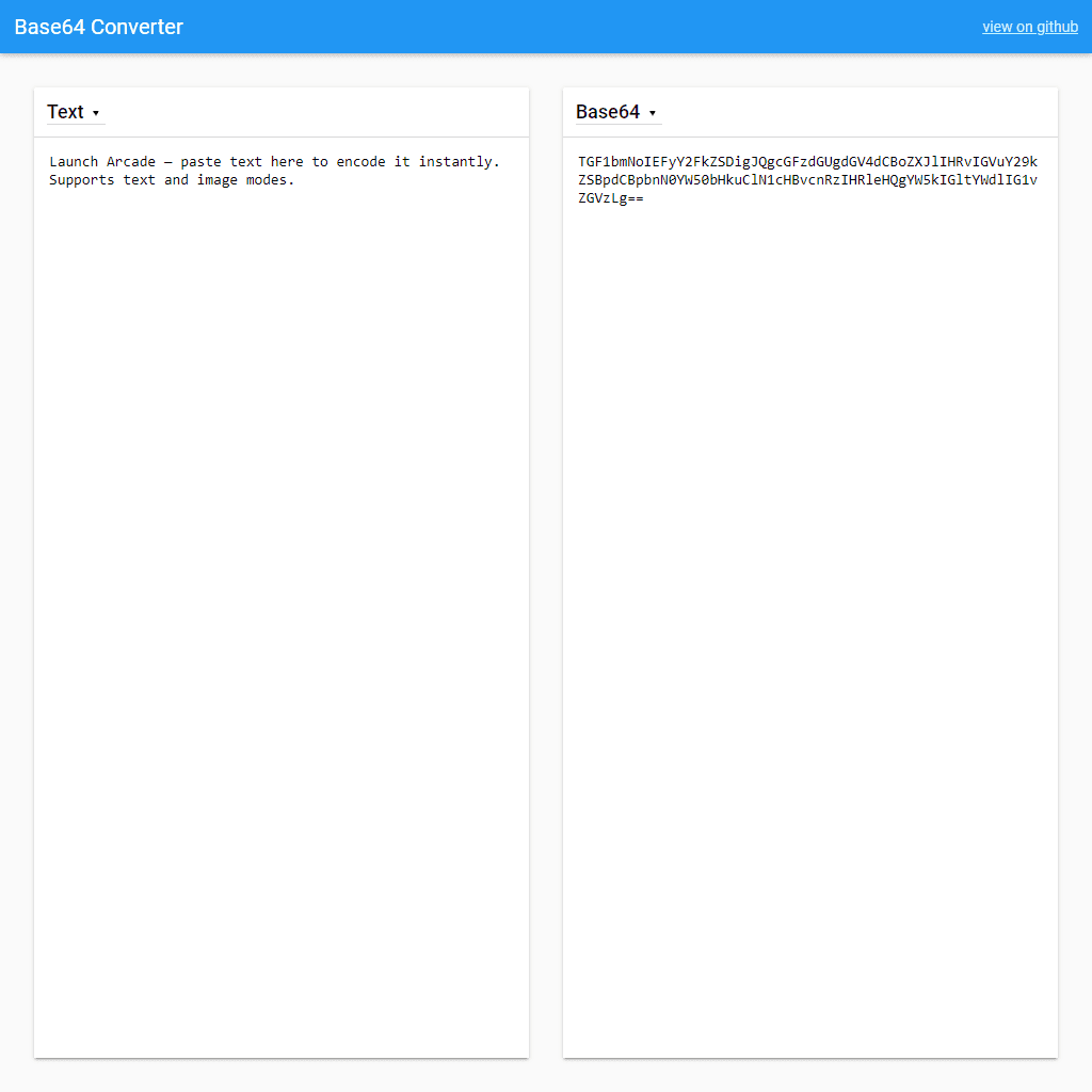 Base64 Encoder