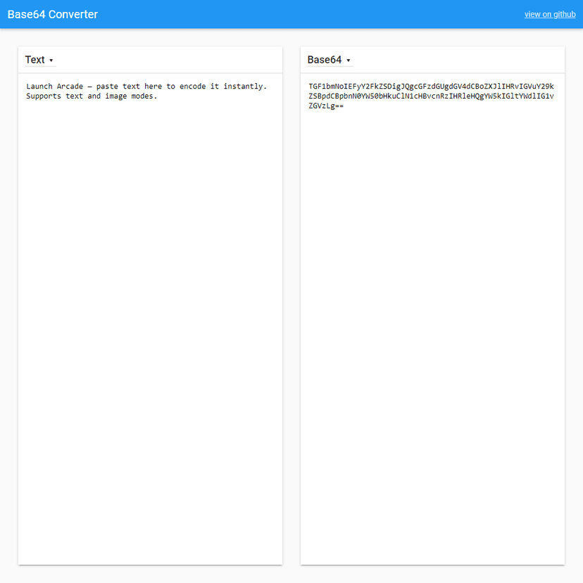 Base64 Encoder