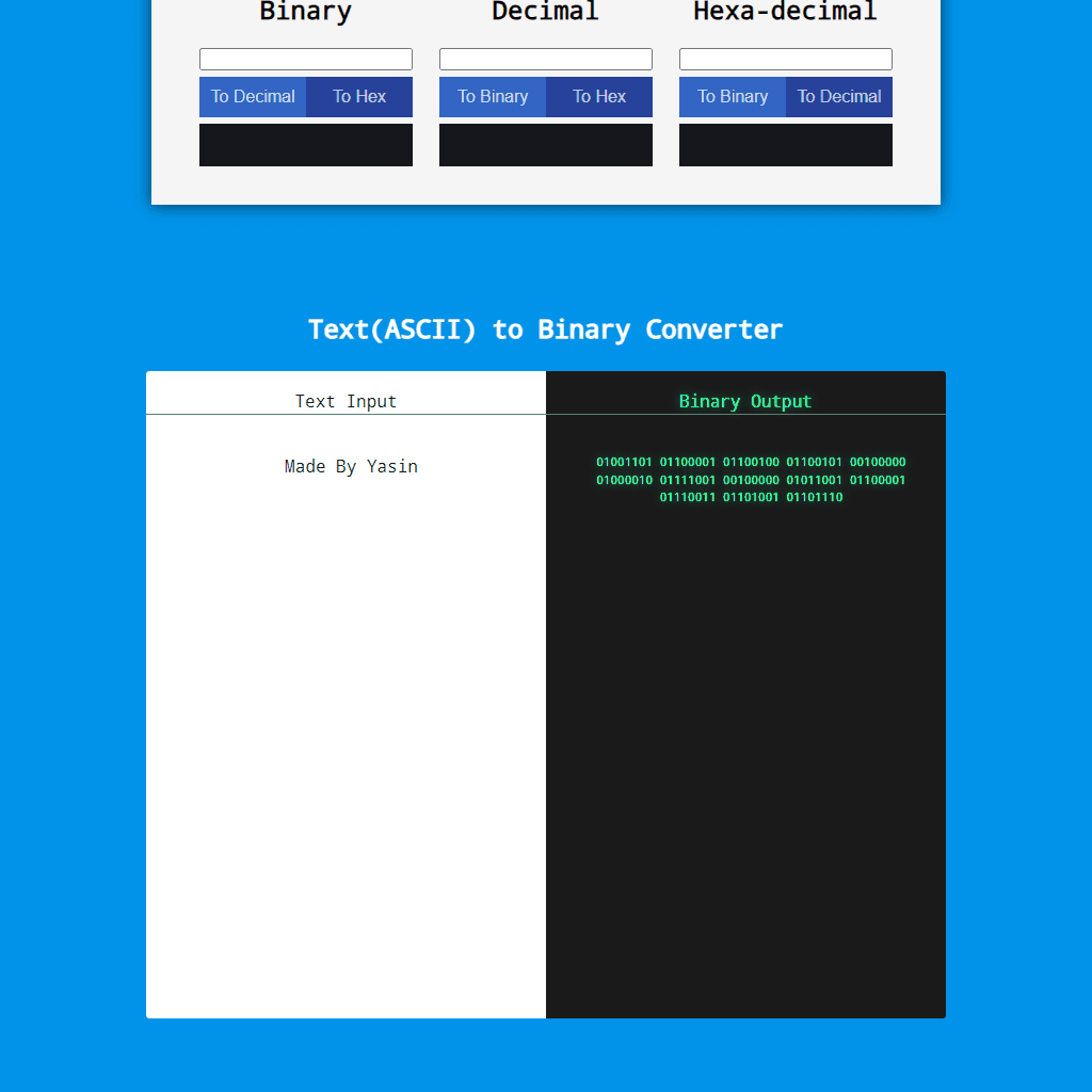 Binary Converter