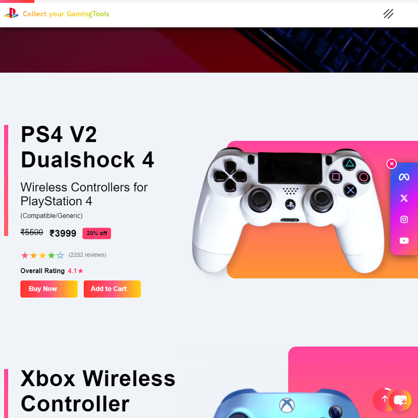 Gaming Tools Store