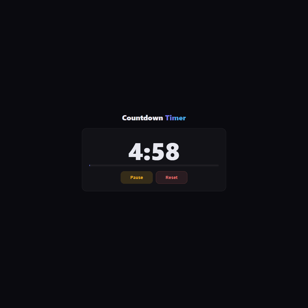 Countdown Timer