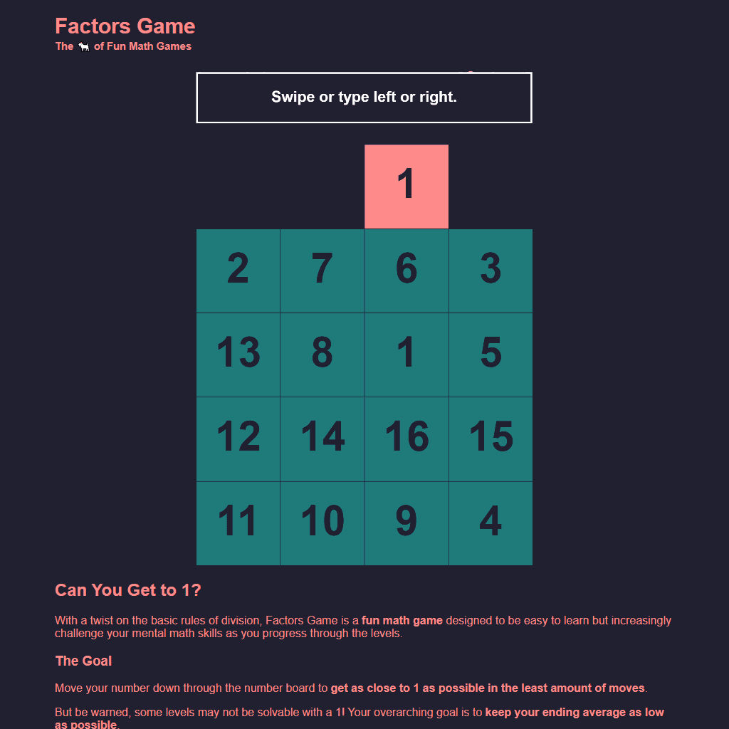 Factors