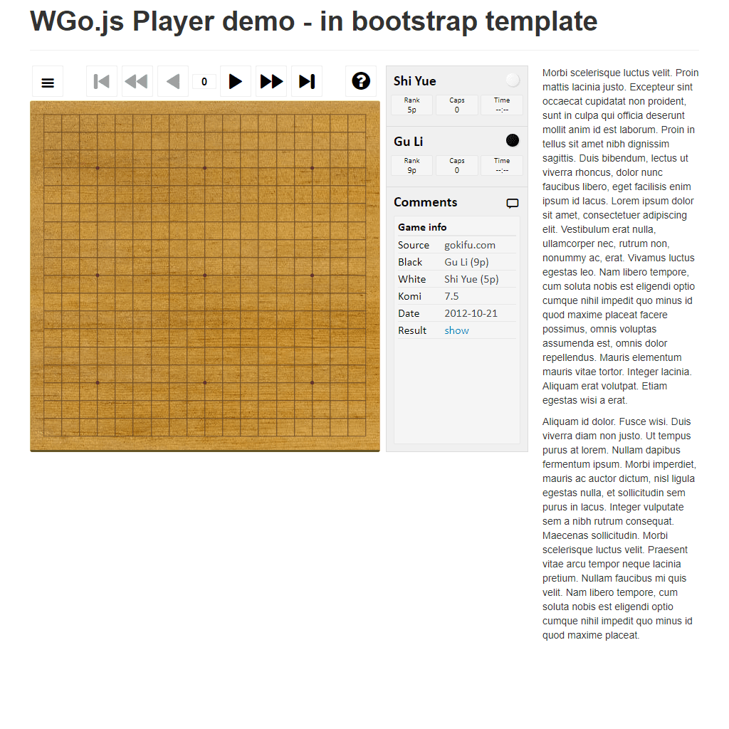 Go (Weiqi)
