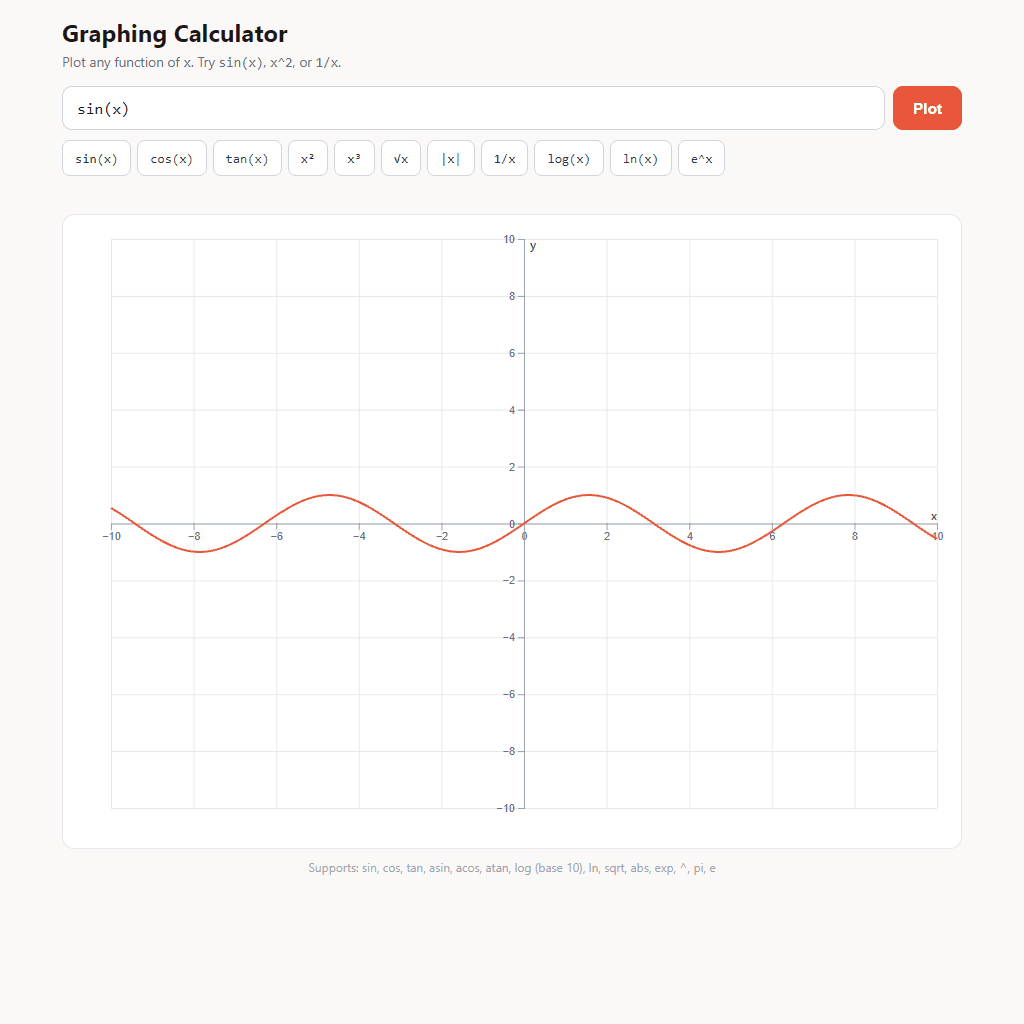 Graphing Calculator
