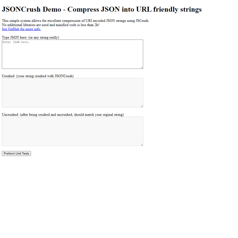JSONCrush