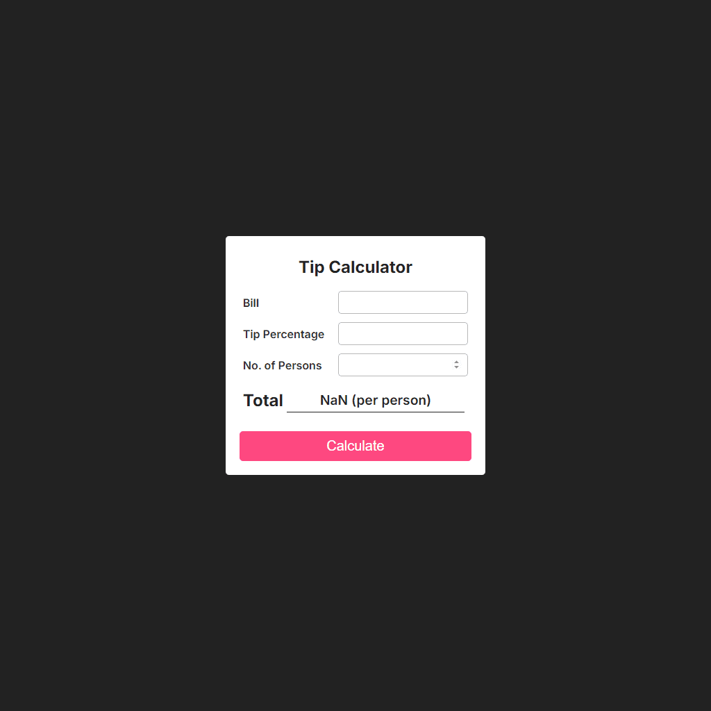Tip Calculator