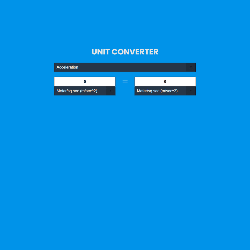 Unit Converter