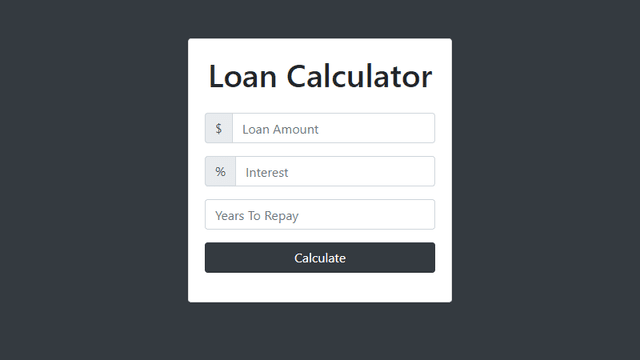 Loan Calculator