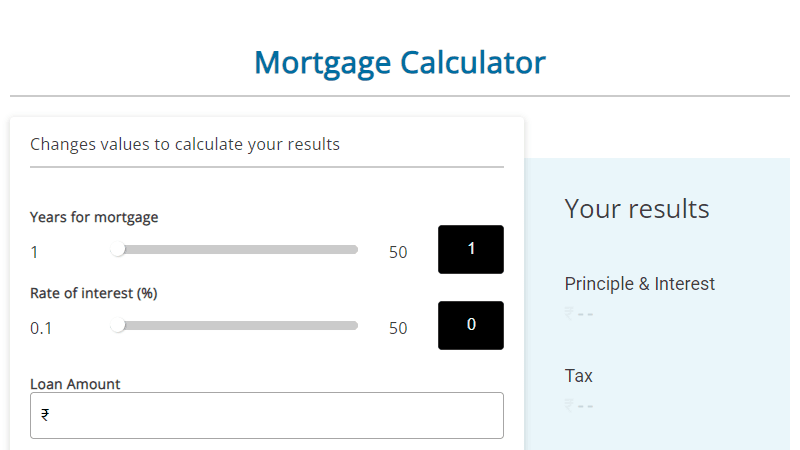 Mortgage Calculator