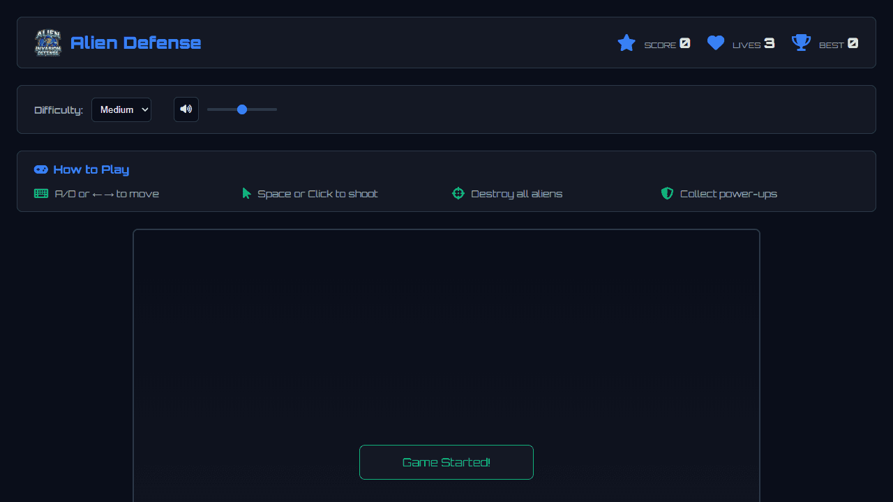 Alien Defense screenshot 1
