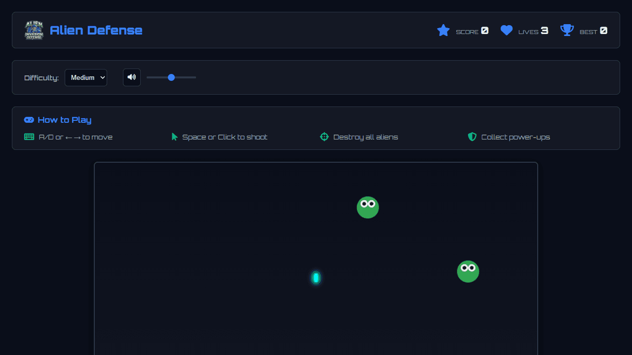 Alien Defense screenshot 2