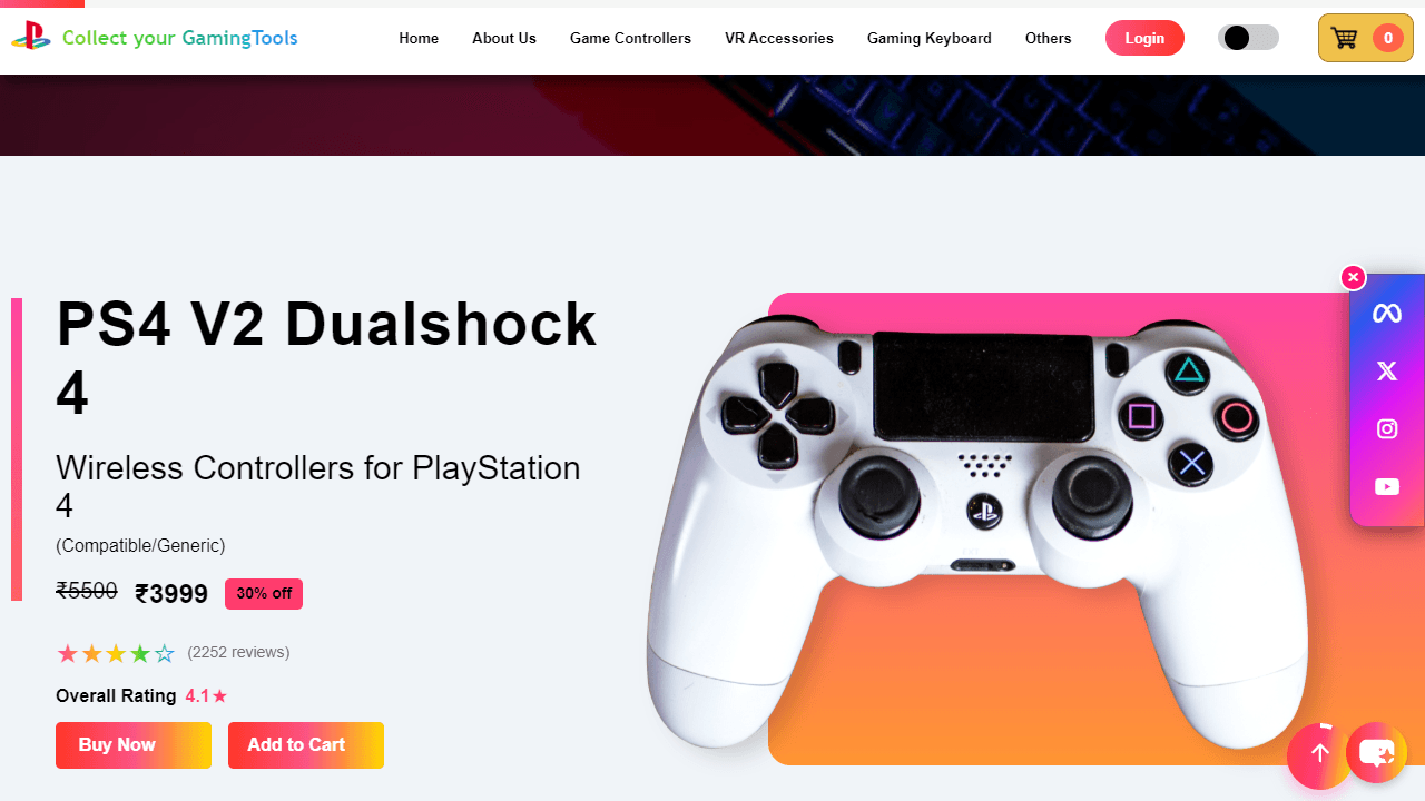 Gaming Tools Store screenshot 1
