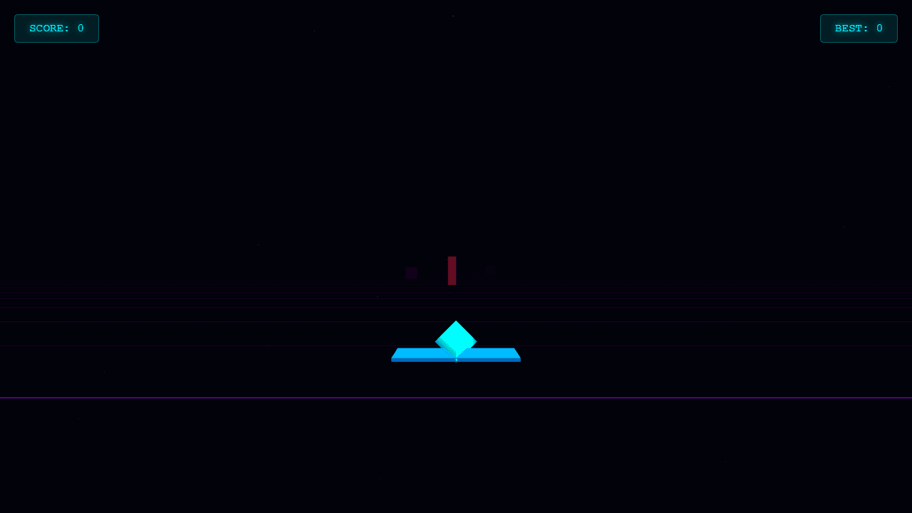 Neon Void Runner screenshot 3