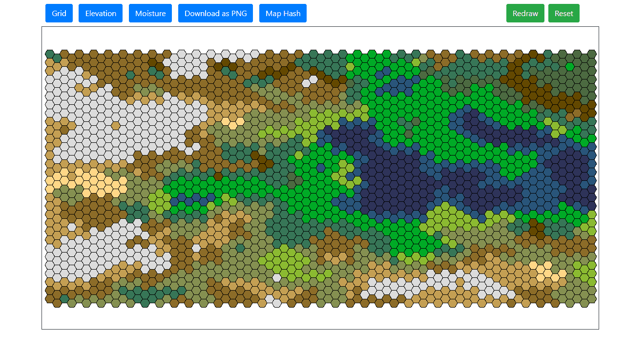 Hex Terrain Generator screenshot 2