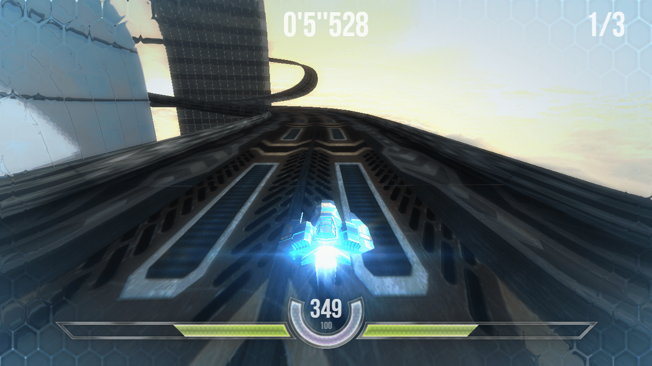 HexGL Racing screenshot 2
